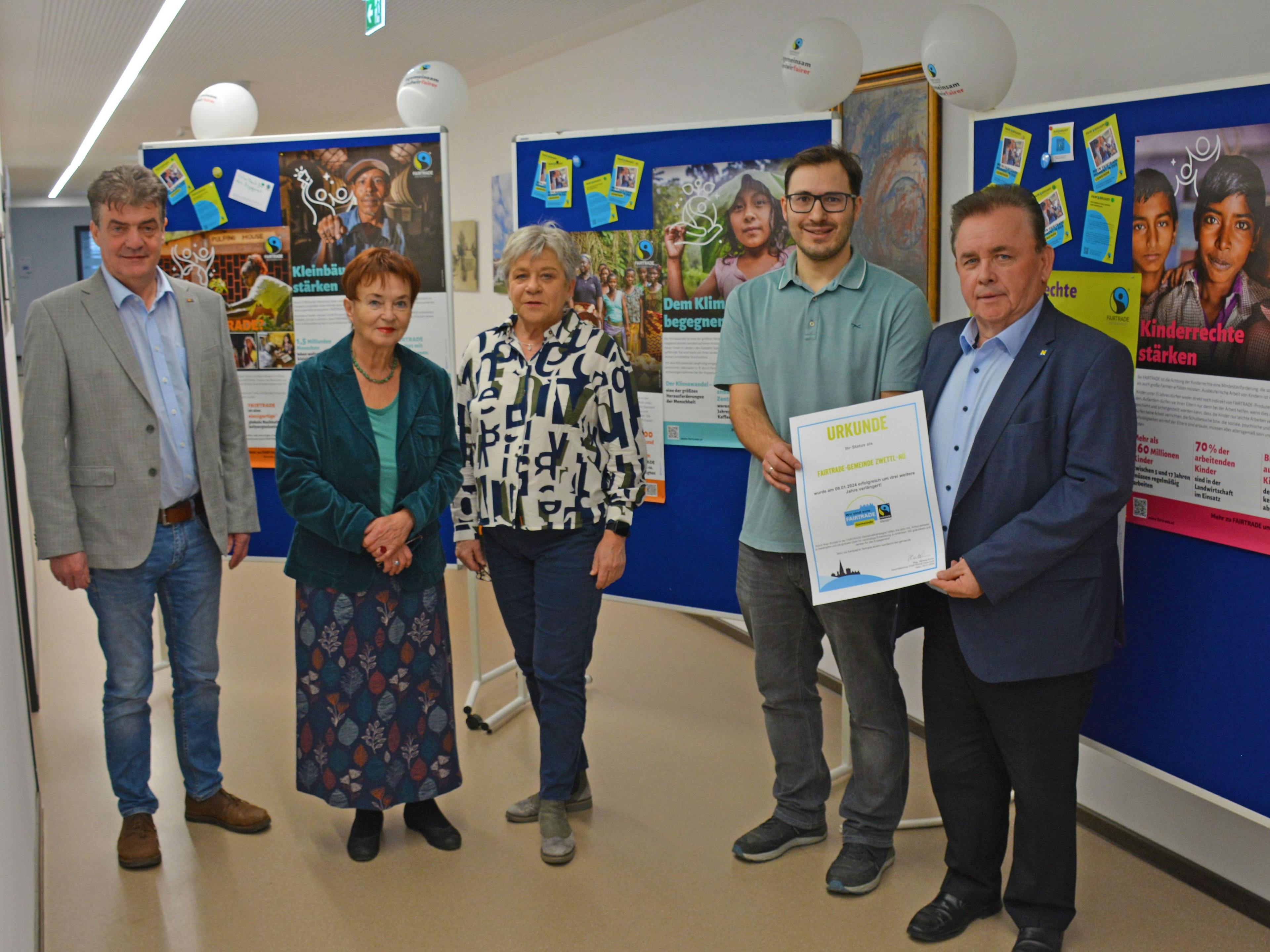 Eröffnung der Posterausstellung im Zwettler Stadtamt