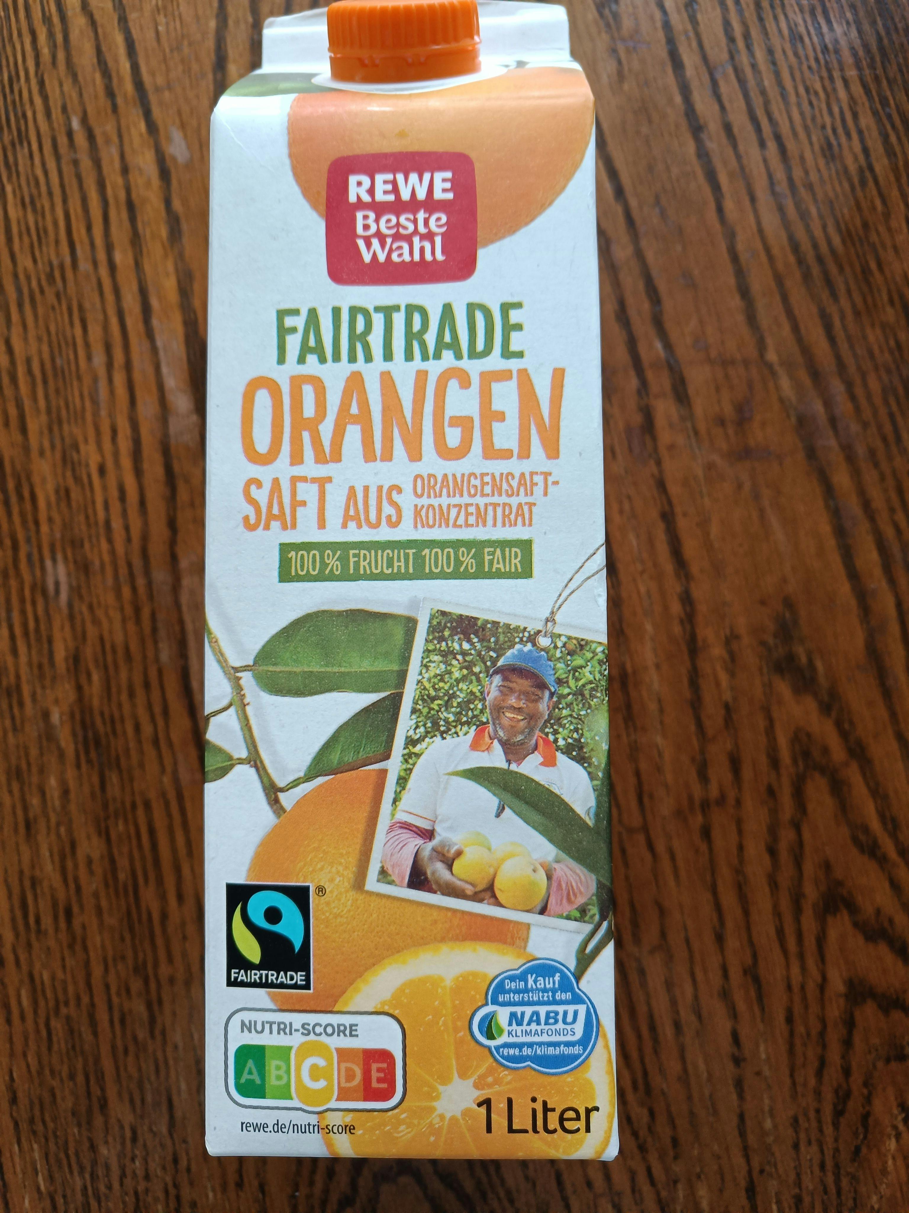 Fairer Orangensaft