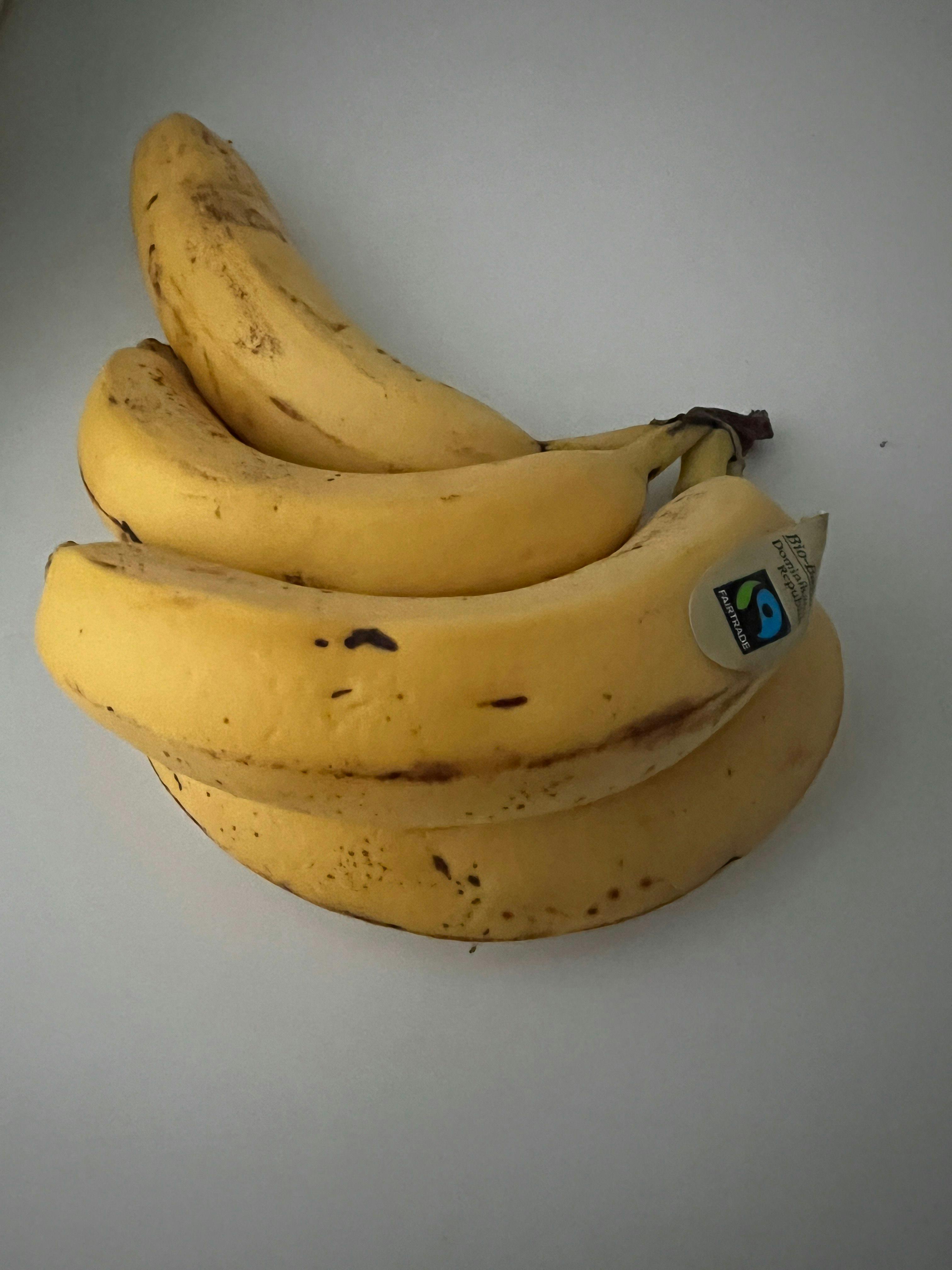 Bei uns in der FAIRTRADE Gemeinde gibt es nur faire bananen!